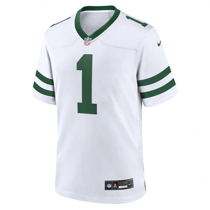 Ahmad Sauce Gardner New York Jets Nike Youth Game Jersey - White