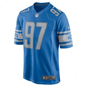 Aidan Hutchinson Detroit Lions Nike Player Game Jersey - Blue V1