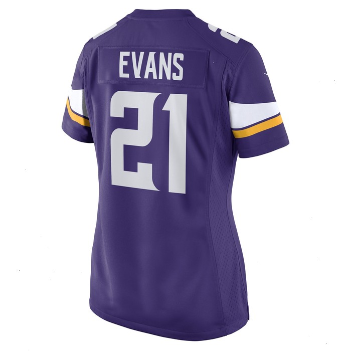 Akayleb Evans Minnesota Vikings Nike Women's Game Player Jersey - Purple