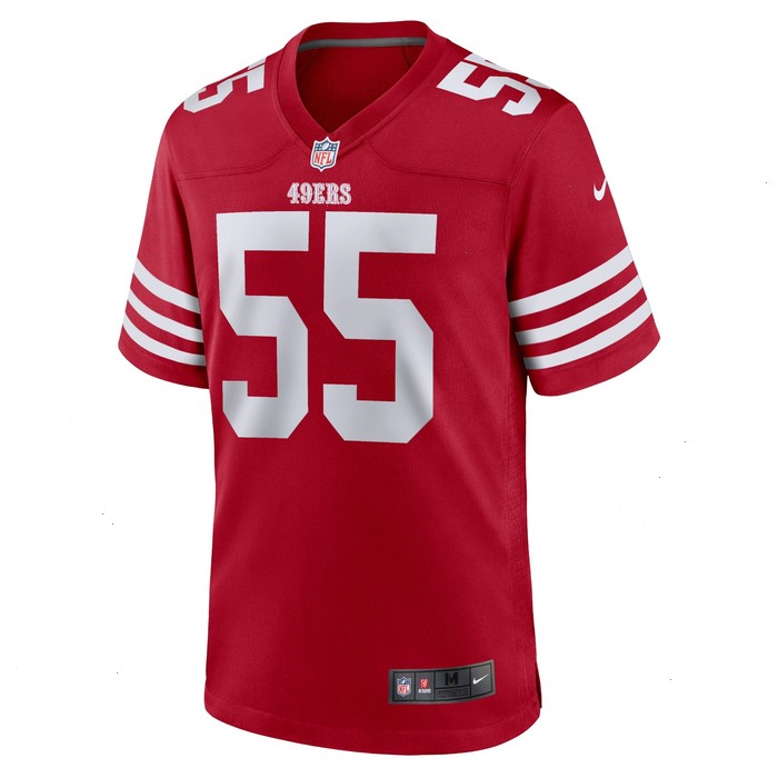 Akeem Spence San Francisco 49ers Nike Home Game Player Jersey - Scarlet