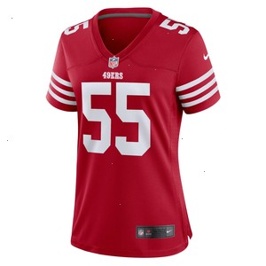 Akeem Spence San Francisco 49ers Nike Women's Home Game Player Jersey - Scarlet