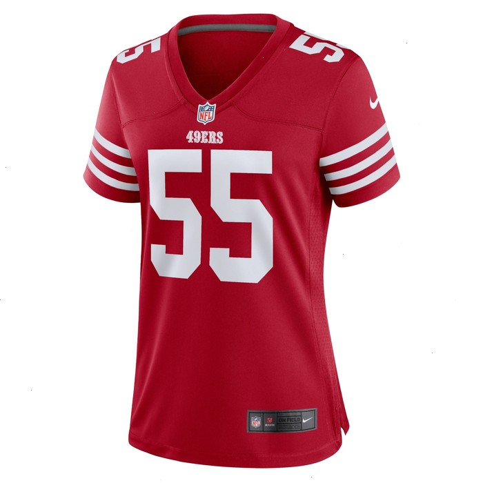 Akeem Spence San Francisco 49ers Nike Women's Home Game Player Jersey - Scarlet