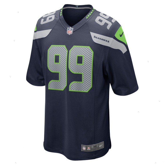 Al Woods Seattle Seahawks Nike Game Player Jersey - College Navy