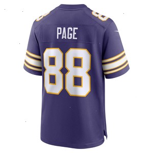 Alan Page Minnesota Vikings Nike Classic Retired Player Jersey - Purple