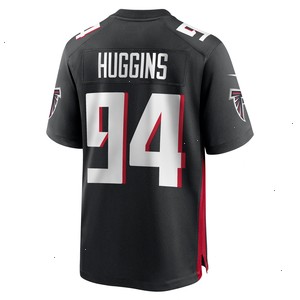 Albert Huggins Atlanta Falcons Nike Team Game Jersey - Black