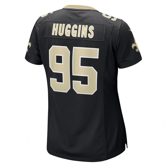 Albert Huggins New Orleans Saints Nike Women's Player Game Jersey - Black