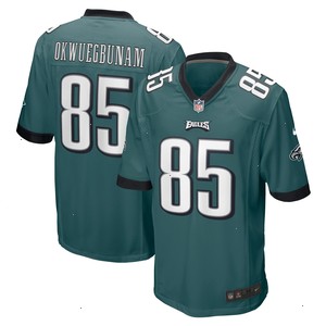 Albert Okwuegbunam Philadelphia Eagles Nike Team Game Jersey - Midnight Green