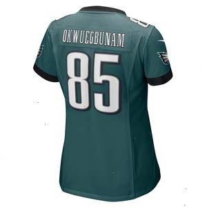 Albert Okwuegbunam Philadelphia Eagles Nike Women's Team Game Jersey - Midnight Green