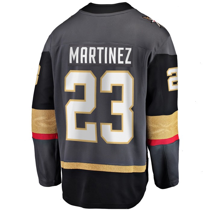 Alec Martinez Vegas Golden Knights Fanatics Branded Breakaway Alternate Player Jersey - Gray