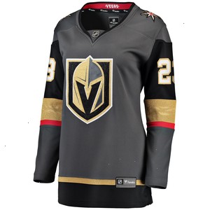 Alec Martinez Vegas Golden Knights Fanatics Branded Women's Breakaway Alternate Player Jersey - Gray