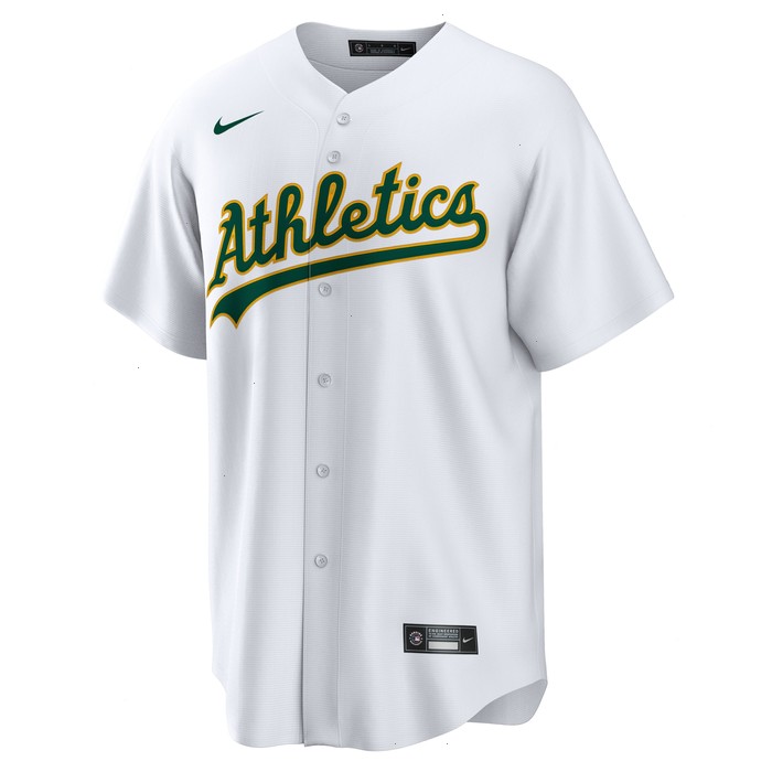 Aledmys Díaz Oakland Athletics Nike Home Replica Player Jersey - White