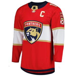 Aleksander Barkov Florida Panthers adidas Primegreen Authentic Pro Player Jersey - Red