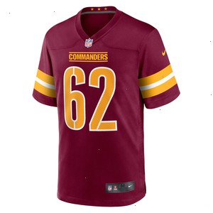 Alex Akingbulu Washington Commanders Nike Game Player Jersey - Burgundy