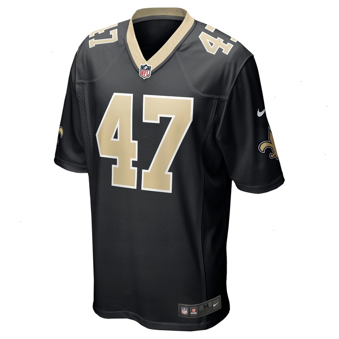 Alex Anzalone New Orleans Saints Nike Game Jersey - Black