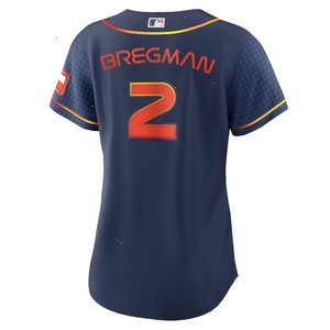 Alex Bregman Houston Astros Nike Women's 2022 City Connect Replica Player Jersey - Navy