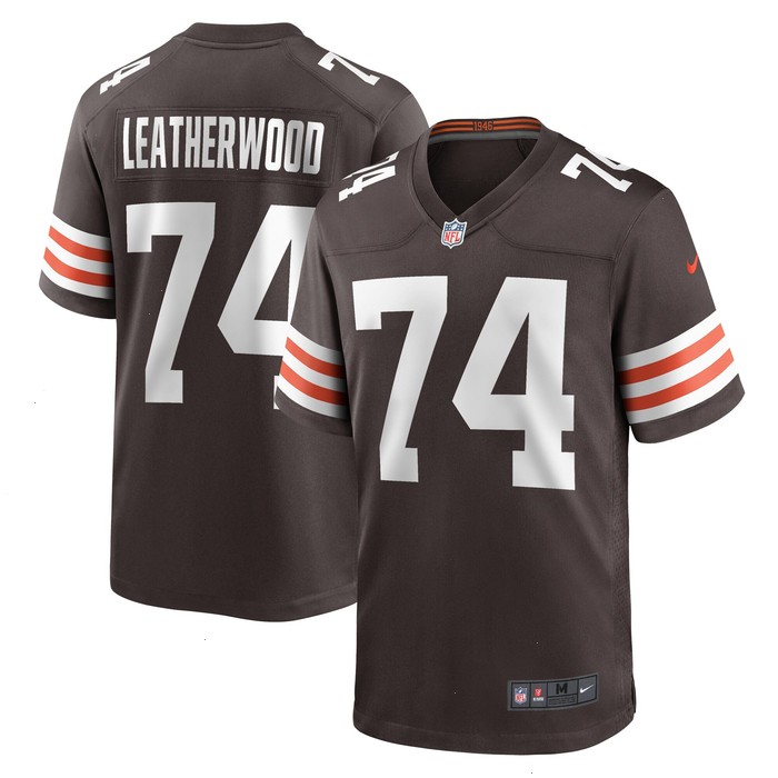 Alex Leatherwood Cleveland Browns Nike Team Game Jersey - Brown