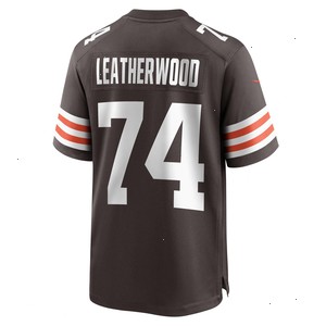 Alex Leatherwood Cleveland Browns Nike Team Game Jersey - Brown