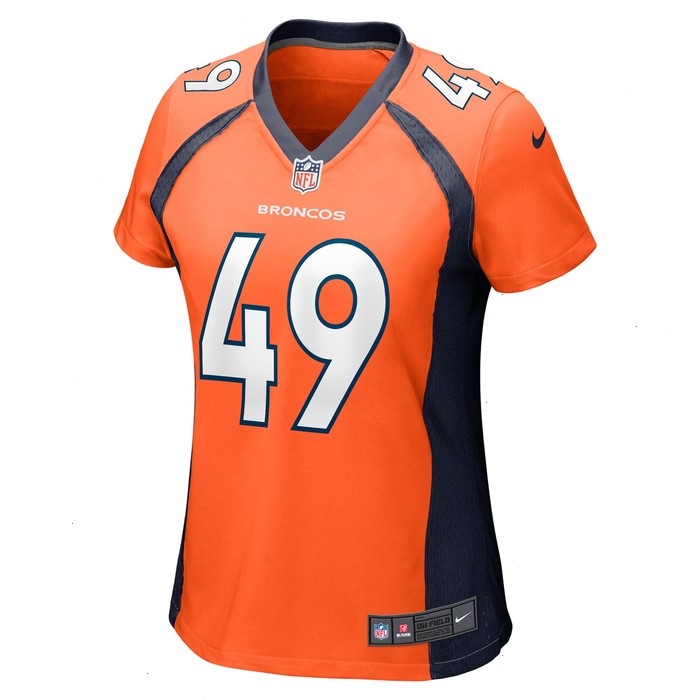 Alex Singleton Denver Broncos Nike Women's Game Player Jersey - Orange