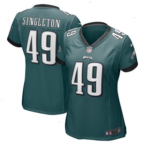 Alex Singleton Philadelphia Eagles Nike Women's Game Jersey - Midnight Green