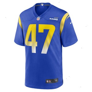 Alex Ward Los Angeles Rams Nike Home Game Jersey - Royal