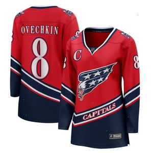 Alexander Ovechkin Washington Capitals Fanatics Branded Women's 2020/21 Special Edition Breakaway Player Jersey - Red