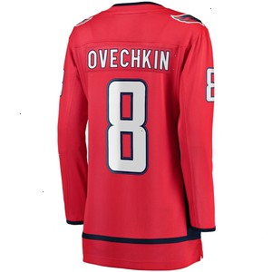 Alexander Ovechkin Washington Capitals Fanatics Branded Women's Home Breakaway Player Jersey - Red