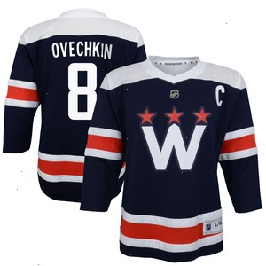 Alexander Ovechkin Washington Capitals Infant 2020/21 Alternate Replica Player Jersey - Navy