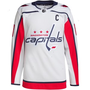 Alexander Ovechkin Washington Capitals adidas Home Captain Primegreen Authentic Player Jersey - White