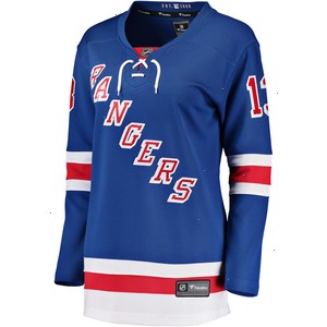 Alexis Lafrenière New York Rangers Fanatics Branded Women's Breakaway Player Jersey - Blue