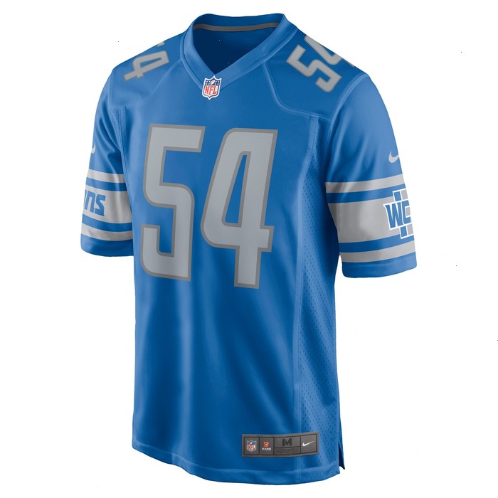 Alim McNeill Detroit Lions Nike Game Jersey - Blue