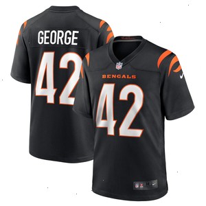 Allan George Cincinnati Bengals Nike Game Player Jersey - Black