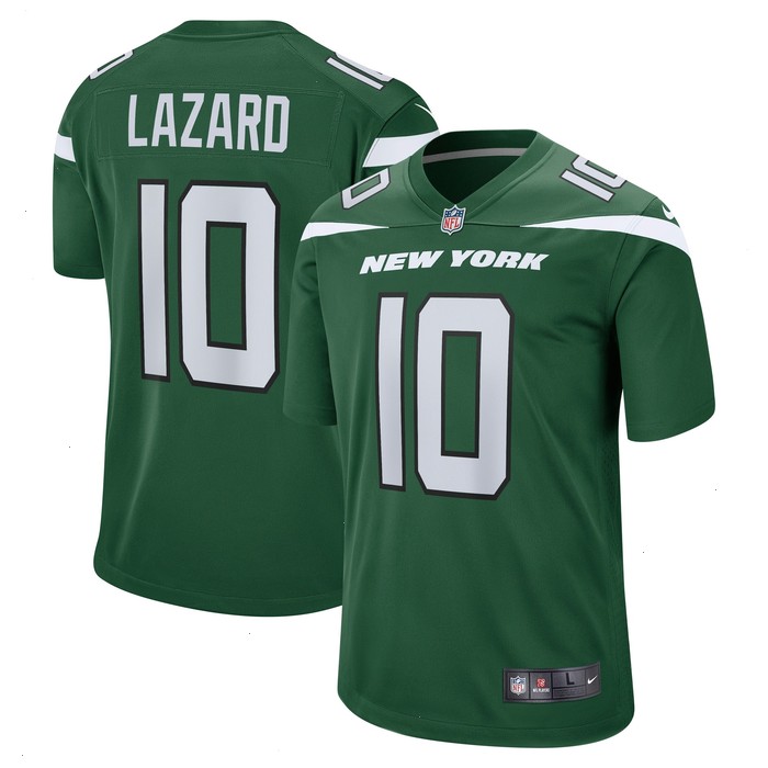 Allen Lazard New York Jets Nike Game Player Jersey - Gotham Green