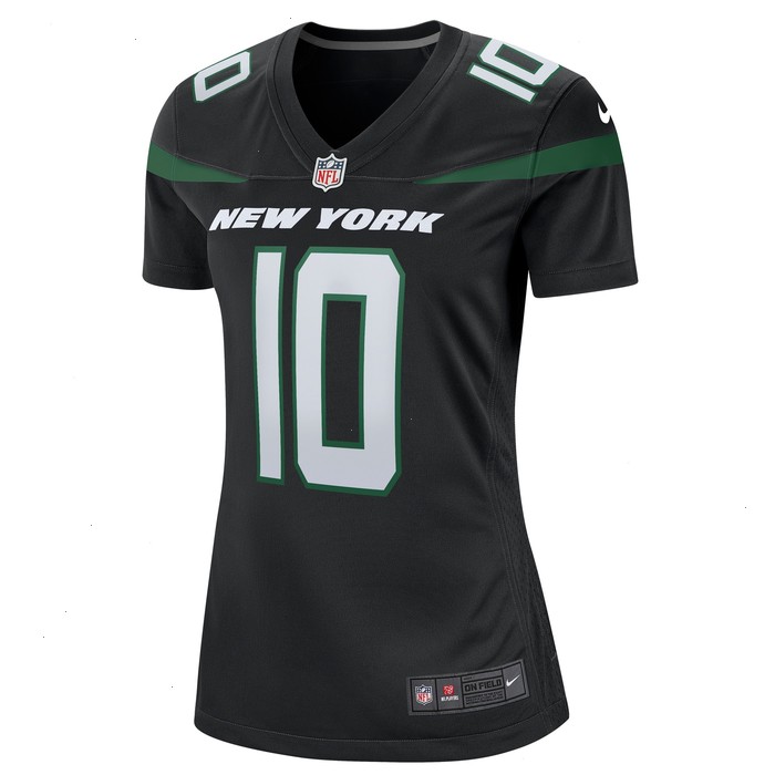 Allen Lazard New York Jets Nike Women's Alternate Game Jersey - Stealth Black