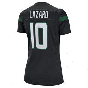 Allen Lazard New York Jets Nike Women's Alternate Game Jersey - Stealth Black