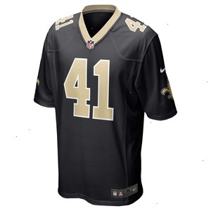 Alvin Kamara New Orleans Saints Nike Game Jersey - Black