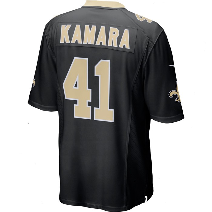 Alvin Kamara New Orleans Saints Nike Game Player Jersey - Black