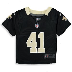 Alvin Kamara New Orleans Saints Nike Infant Player Game Jersey - Black