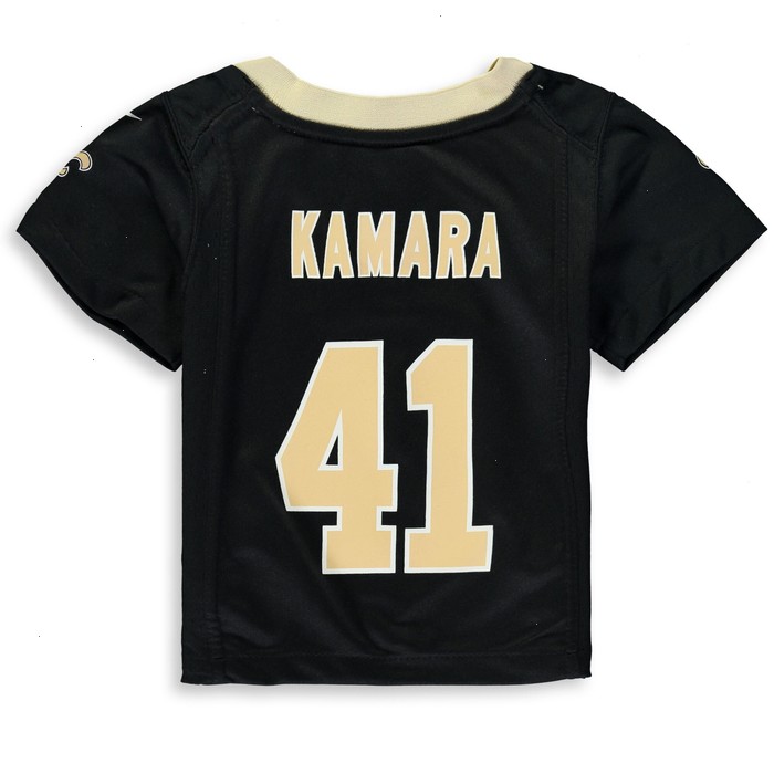 Alvin Kamara New Orleans Saints Nike Toddler Game Jersey - Black