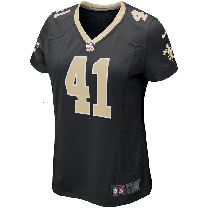 Alvin Kamara New Orleans Saints Nike Women's Game Player Jersey - Black