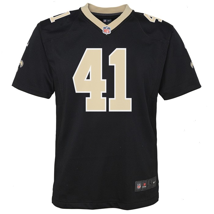 Alvin Kamara New Orleans Saints Nike Youth Game Jersey - Black