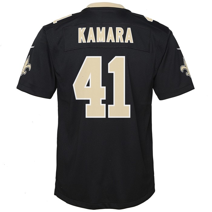 Alvin Kamara New Orleans Saints Nike Youth Game Jersey - Black