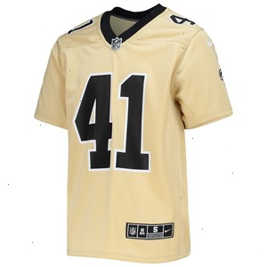 Alvin Kamara New Orleans Saints Nike Youth Inverted Team Game Jersey - Gold