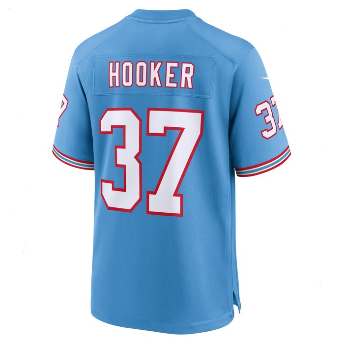 Amani Hooker Tennessee Titans Nike Oilers Throwback Player Game Jersey - Light Blue