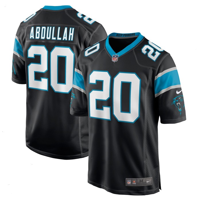 Ameer Abdullah Carolina Panthers Nike Game Jersey - Black