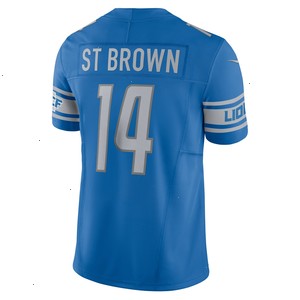 Amon-Ra St. Brown Detroit Lions Nike Vapor F.U.S.E. Limited Jersey - Blue