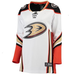 Anaheim Ducks Fanatics Branded Women's Away Breakaway Jersey - White