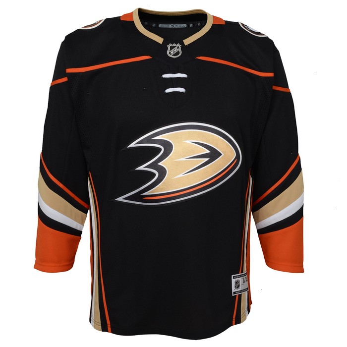 Anaheim Ducks Youth Home Premier Jersey - Black