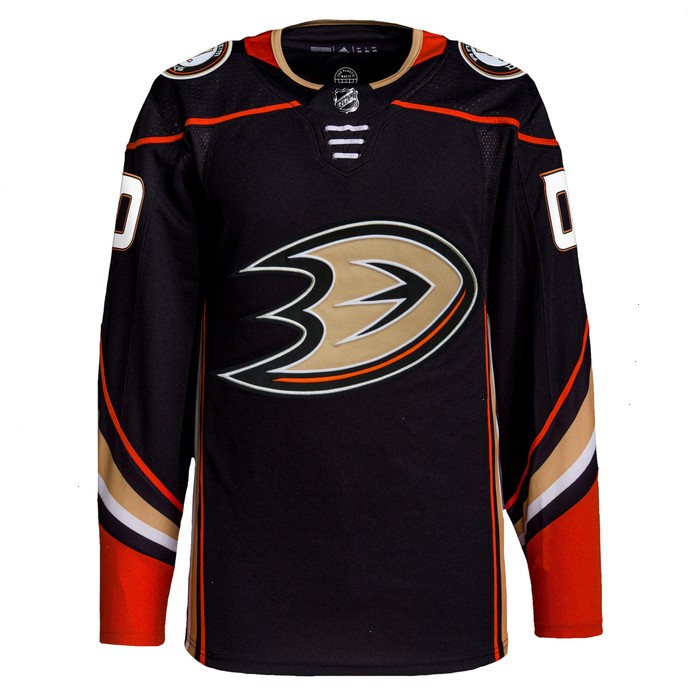 Anaheim Ducks adidas Home Authentic Pro Custom Jersey - Black