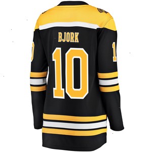 Anders Bjork Boston Bruins Fanatics Branded Women's Breakaway Player Jersey - Black