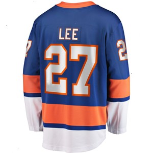 Anders Lee New York Islanders Fanatics Branded Home Captain Patch Breakaway Player Jersey - Royal